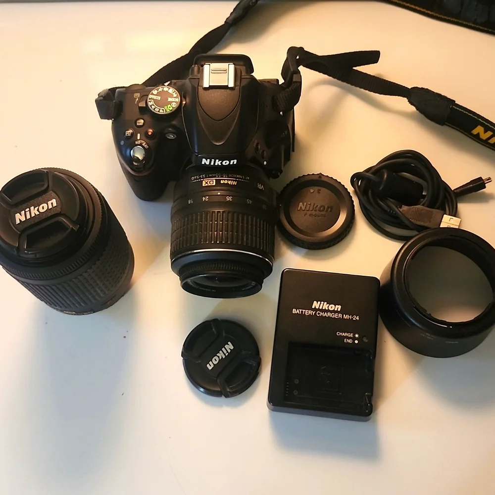 SLR Nikon Camera Kit